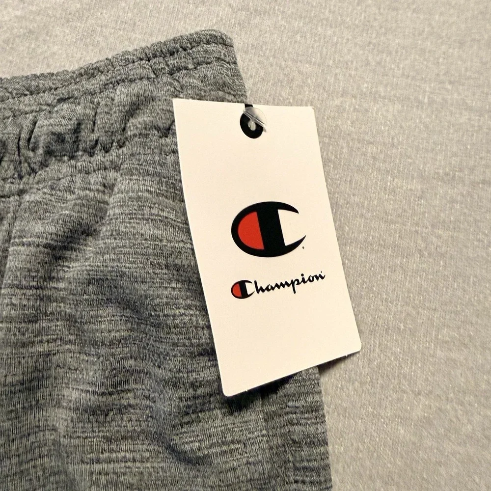Champion Mens 3XB Big & Tall Gray Athletic Performance Shorts NWT
